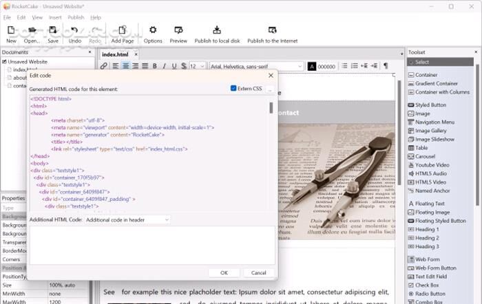 دانلود Ambiera RocketCake Professional 6.4.1 - دانلود طراحی سایت بدون کدنویسی - سافت گذر