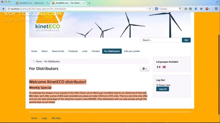دانلود فیلم‌های آموزش فارسی جوملا Joomla - دانلود آموزش جوملا - سافت گذر