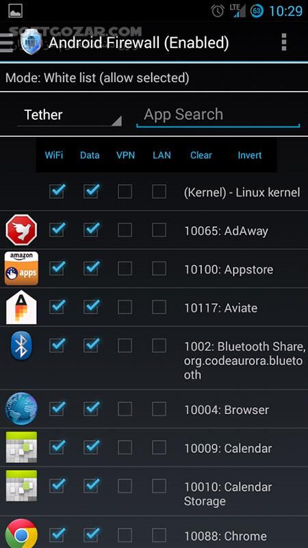 دانلود Android Firewall 2.3.5 for Android - دانلود فایروال اندروید برای اندروید - سافت گذر