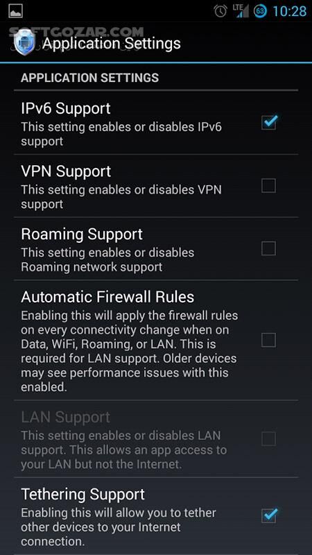دانلود Android Firewall 2.3.5 for Android - دانلود فایروال اندروید برای اندروید - سافت گذر