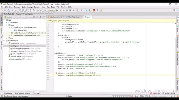دانلود دورهٔ ویدئویی «ارتباط با سرور با استفاده از کتابخانه Volley در اندروید» به زبان فارسی - دانلود آموزش کتابخانه Volley در اندروید - سافت گذر
