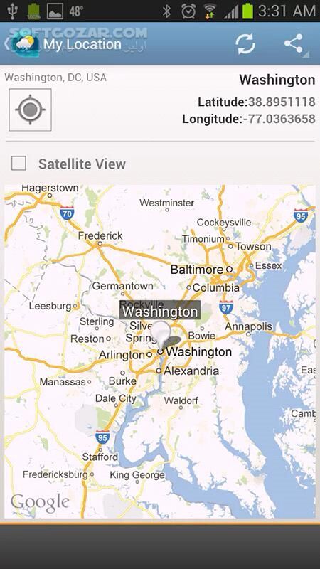 دانلود Android Weather & Clock Widget 6.5.2.2 for Android - دانلود آب و هوا برای اندروید - سافت گذر