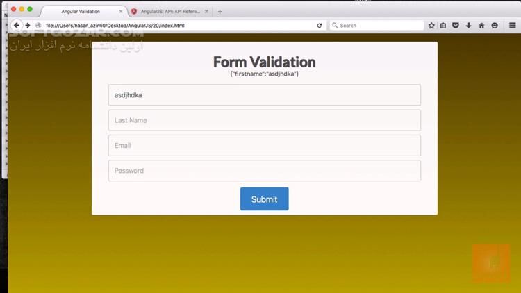 دانلود فیلم‌های آموزش کامل انگولارجی‌اس  AngularJS به زبان فارسی - دانلود آموزش انگولارجی اس - سافت گذر