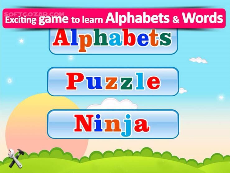 دانلود Animated alphabet for kids,ABC 3.3 for Android +2.3 - دانلود آموزش و بازی یادگیری زبان انگلیسی برای کودکان برای اندروید - سافت گذر