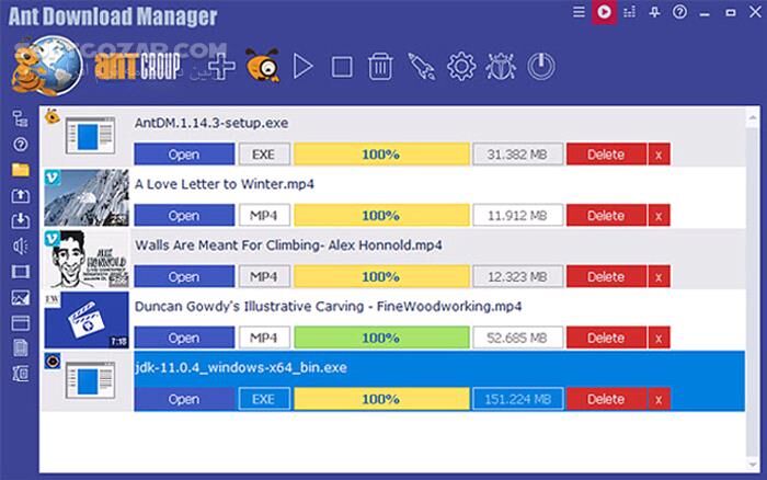 دانلود Ant Download Manager Pro 2.16.3.92038 - دانلود مدیریت دانلود - سافت گذر