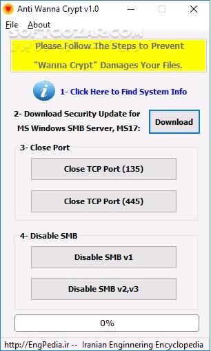 دانلود Anti WannaCry v1.1 - دانلود ضد باج افزار وانا کرای - سافت گذر