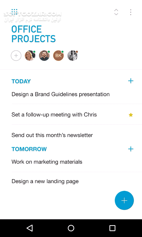 دانلود Any.do Task List & To-do List Premium 5.14.4.5 for Android +4.0 - دانلود برنامه یادآوری کارها برای اندروید - سافت گذر