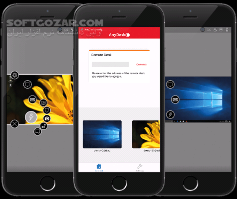 دانلود AnyDesk 9.6.6 Final Win/Mac/Linux - دانلود انی دسک نرم‌افزار کنترل از راه دور کامپیوتر - سافت گذر