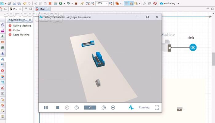 دانلود AnyLogic Pro 8.9.6 - دانلود شبیه‌سازی و مدل‌سازی سیستم‌های پیچیده - سافت گذر