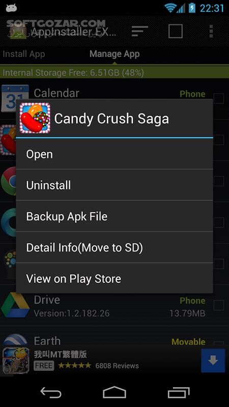 دانلود AppInstaller EX 1.3.3 for Android +2.1 - دانلود نصب گروهی برنامه ها برای اندروید - سافت گذر