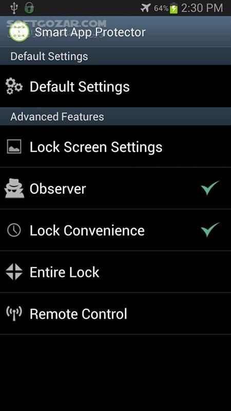 دانلود Smart AppLock 6.8.4 for Android +2.3 - دانلود قفل گذاری بر روی برنامه ها برای اندروید - سافت گذر