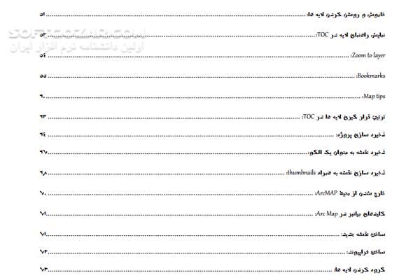 دانلود آموزش جامع نرم افزار ArcGIS - دانلود کتاب آموزش جامع آرک جی آی اس - سافت گذر