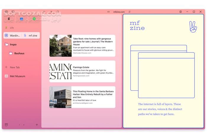 دانلود Arc 1.71.1 - دانلود مرورگر آرک - سافت گذر