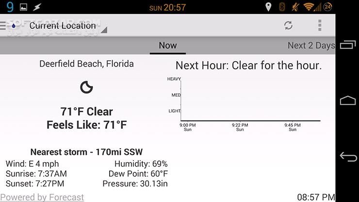 دانلود Arcus Weather Pro 6.0.0.6 for Android +4.0 - دانلود آب و هوا با محیطی ساده برای اندروید - سافت گذر
