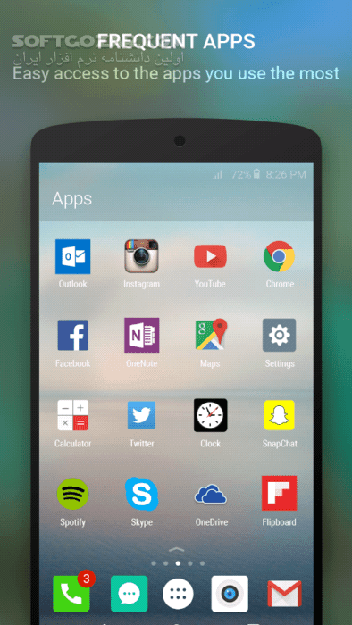 دانلود Microsoft Arrow Launcher 6.2.200602.89140 for Android +4.0 - دانلود لانچر مایکروسافت برای اندروید - سافت گذر