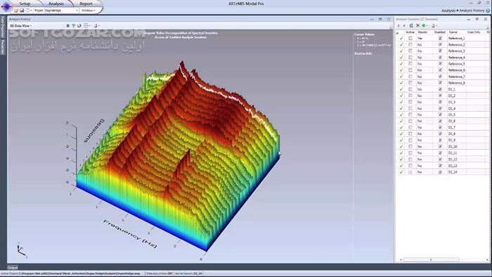 دانلود Artemis Modal Pro v8.0.0.3 (x64) - دانلود آنالیز مودال - سافت گذر
