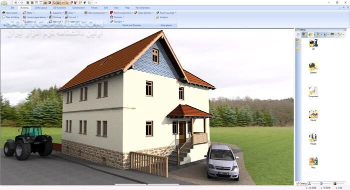 دانلود Ashampoo 3D CAD Architecture 12.0.0 - دانلود نقشه کشی پبشرفته - سافت گذر