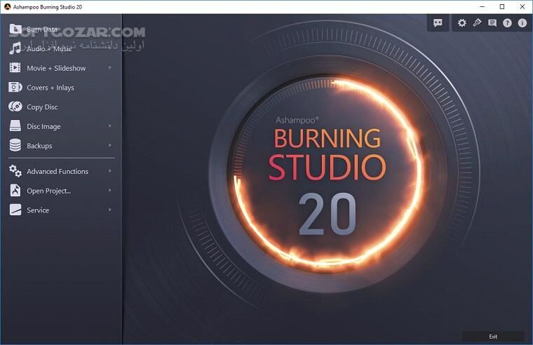 دانلود Ashampoo Burning Studio 26.0.3 - دانلود ساخت و رایت دیسک آشامپو - سافت گذر