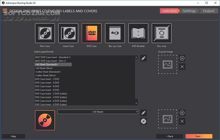 دانلود Ashampoo Burning Studio 26.0.3 - دانلود ساخت و رایت دیسک آشامپو - سافت گذر