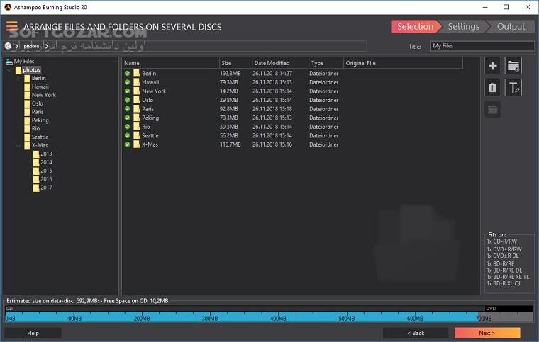 دانلود Ashampoo Burning Studio 26.0.3 - دانلود ساخت و رایت دیسک آشامپو - سافت گذر