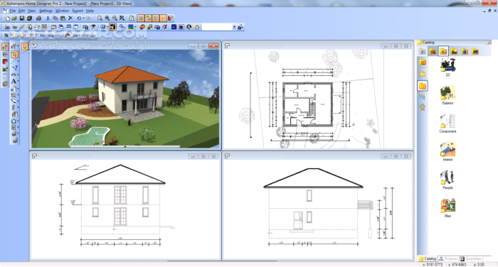 دانلود Ashampoo Home Design 10.0.0 - دانلود استودیو طراحی قدرتمند Ashampoo برای نماهای داخلی و خارجی - سافت گذر