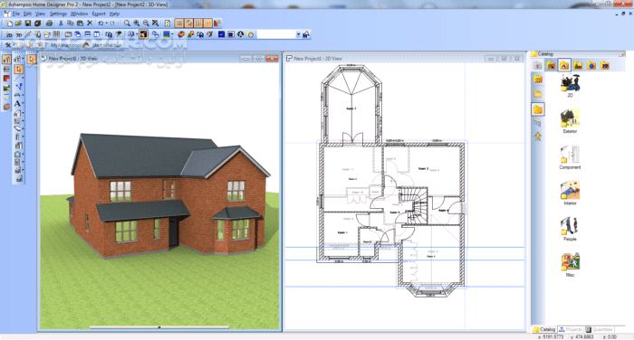 دانلود Ashampoo Home Design 10.0.0 - دانلود استودیو طراحی قدرتمند Ashampoo برای نماهای داخلی و خارجی - سافت گذر