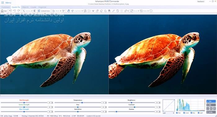 دانلود Ashampoo Photo Commander 19.0.2 - دانلود ویرایش عکس - سافت گذر
