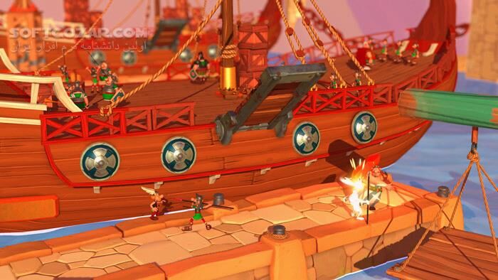 دانلود Asterix & Obelix XXL 3 - The Crystal Menhir - دانلود بازی استریکس و اوبلیکس - سافت گذر