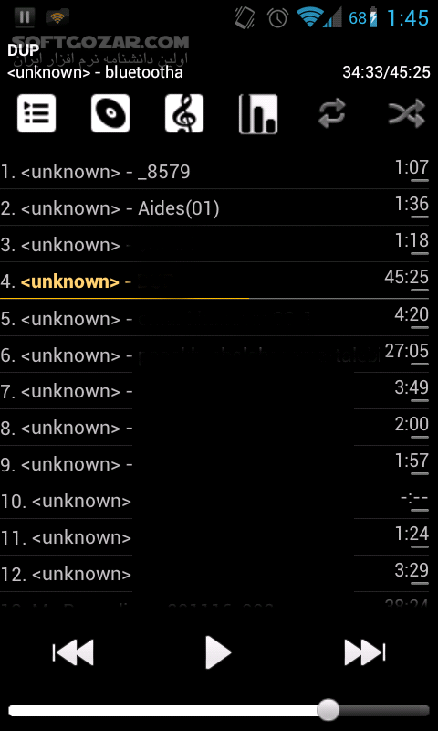 دانلود Astro Player 3.4 for Android +3.2 - دانلود پلیر صوتی و تصویری برای اندروید - سافت گذر