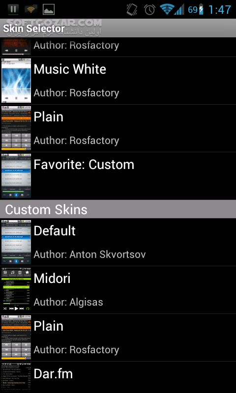 دانلود Astro Player 3.4 for Android +3.2 - دانلود پلیر صوتی و تصویری برای اندروید - سافت گذر
