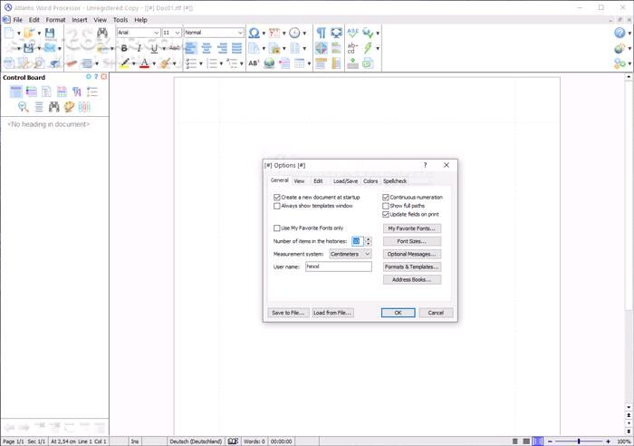 دانلود Atlantis Word Processor 5.0.0.12 - دانلود پردازشگر متن - سافت گذر