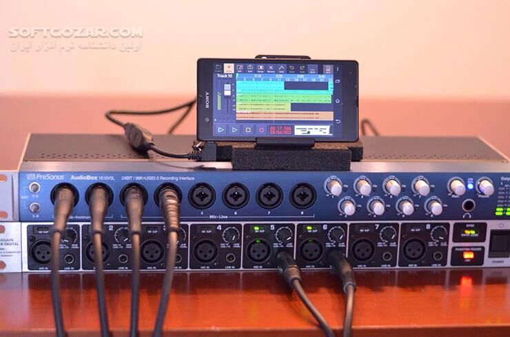 دانلود Audio Evolution Mobile Studio 4.6.6 for Android +2.3 - دانلود ضبط صدای نامحدود برای اندروید - سافت گذر