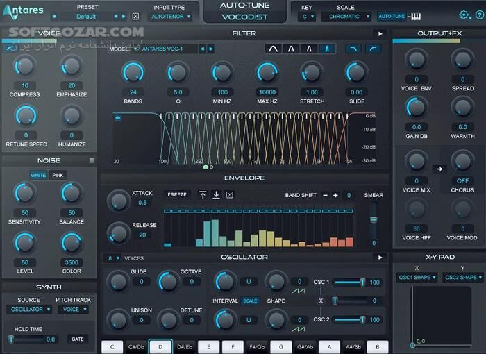 دانلود Antares Auto-Tune Unlimited 2023.12 (x64) - دانلود تصحیح صدای خوانندگان و موسیقی - سافت گذر