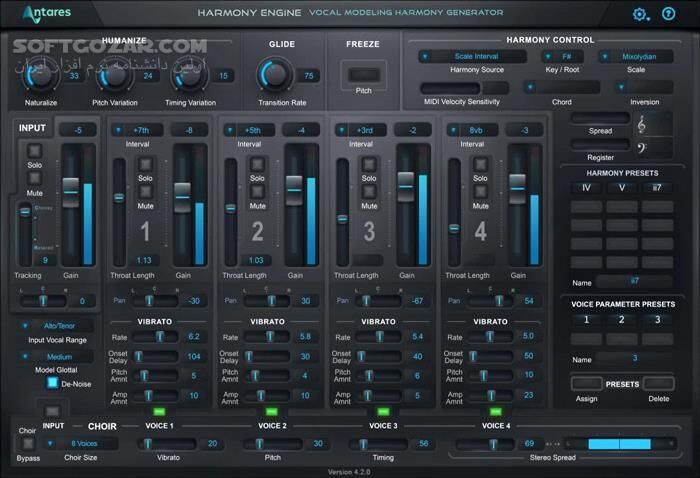 دانلود Antares Auto-Tune Unlimited 2023.12 (x64) - دانلود تصحیح صدای خوانندگان و موسیقی - سافت گذر