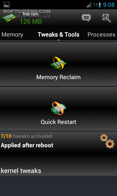 دانلود AutoKiller Memory Optimizer Pro 8.7.207 for Android +2.3 - دانلود بهینه سازی رم و افزایش فضای خالی برای اندروید - سافت گذر