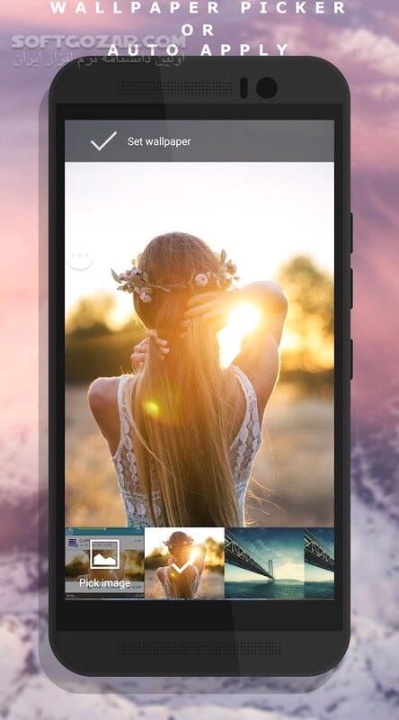 دانلود Auto Wallpaper Changer (CLARO Pro) 1.8 for Android +4.2 - دانلود تغییر والپیپر برای اندروید - سافت گذر