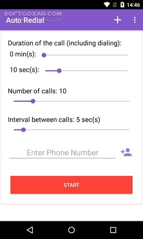 دانلود Auto Redial 1.55 for Android +4.0 - دانلود تماس خودکار برای اندروید - سافت گذر