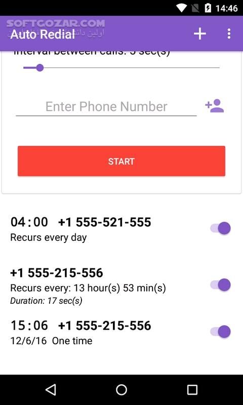 دانلود Auto Redial 1.55 for Android +4.0 - دانلود تماس خودکار برای اندروید - سافت گذر