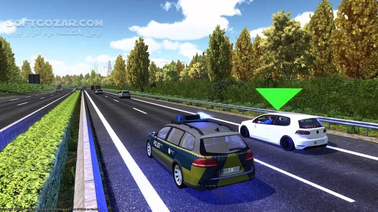 دانلود Autobahn Police Simulator - دانلود بازی شبیه‌ساز پلیس اتوبان - پلیس راهنمایی و رانندگی - سافت گذر