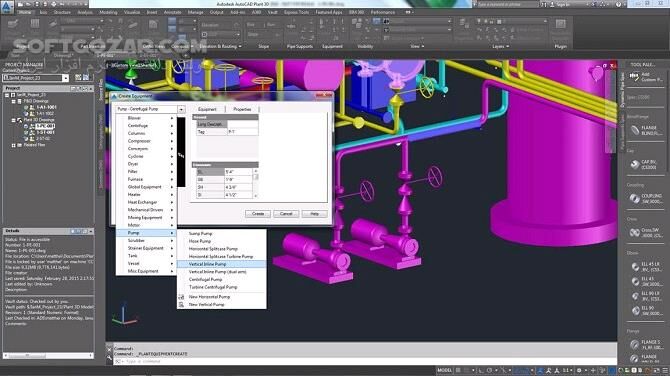 دانلود Autodesk AutoCAD Plant 3D 2026.1 / 2025.1 / 2024 / 2022.1.1 / 2021.1.1 / 2020.1 / 2019.2 - دانلود اتوکد پلنت تری دی - سافت گذر