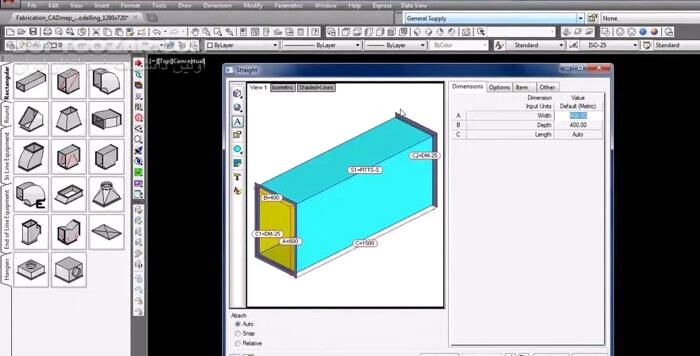 دانلود Autodesk Fabrication CAMduct 2026 / 2025.0.1 - دانلود طراحی کانال تهویه مطبوع - سافت گذر