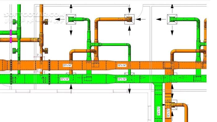 دانلود Autodesk Fabrication CAMduct 2026 / 2025.0.1 - دانلود طراحی کانال تهویه مطبوع - سافت گذر