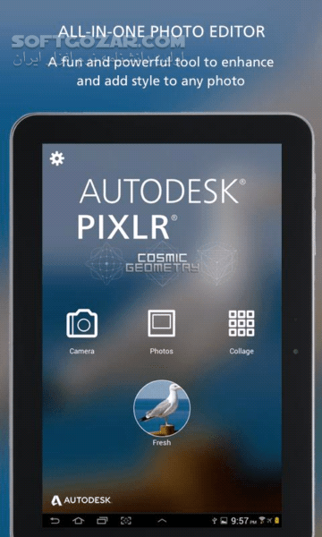 دانلود Autodesk Pixlr 3.0.3 for Android +4.0 - دانلود نرم افزار قدرتمند شرکت Autodesk برای ویرایش تصاویر برای اندروید - سافت گذر