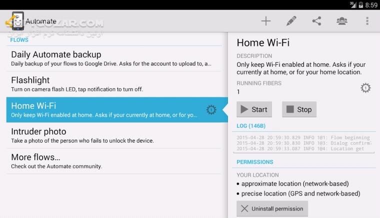 دانلود Automate Premium 1.21.2 for Android - دانلود اتومیت برای اندروید - سافت گذر