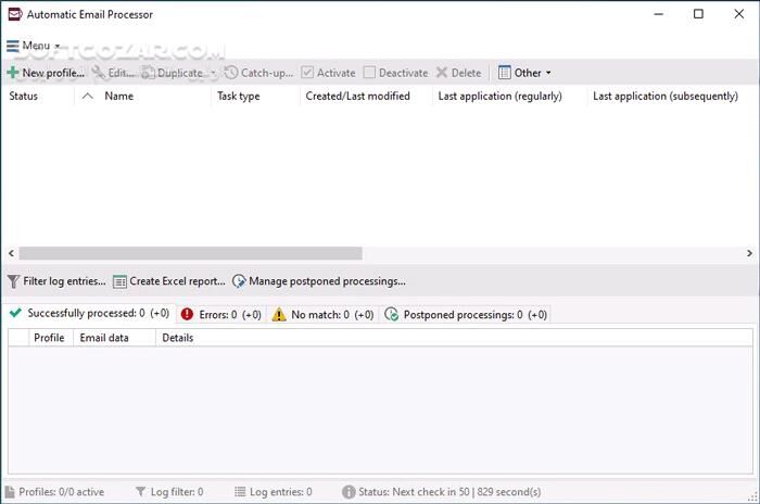 دانلود Automatic Email Processor 3.8.17 - دانلود مدیریت ایمیل - سافت گذر