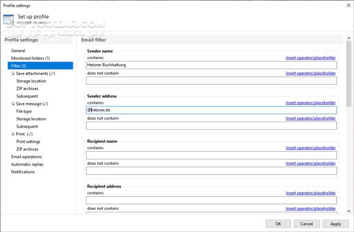 دانلود Automatic Email Processor 3.8.17 - دانلود مدیریت ایمیل - سافت گذر