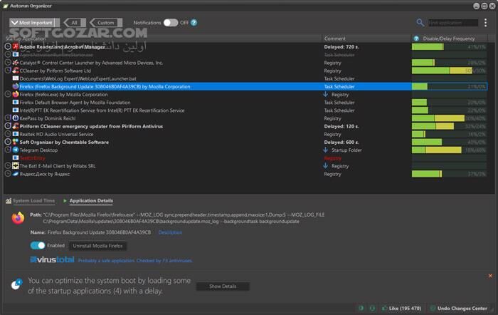 دانلود Autorun Organizer 6.30 - دانلود بهینه سازی ویندوز - سافت گذر