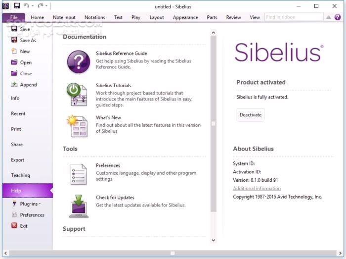 دانلود Avid Sibelius Ultimate 2022.9 Build 1464 / 2018.12 / 8.3.0 / 8.2.0 / macOS 8.5.0 / PhotoScore + NotateMe - دانلود نت نویسی و تنظیم آهنگ - سافت گذر