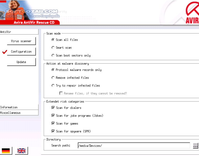دانلود Avira Rescue System 02.2025 [Rescue Disk] - دانلود اویرا دیسک نجات - سافت گذر