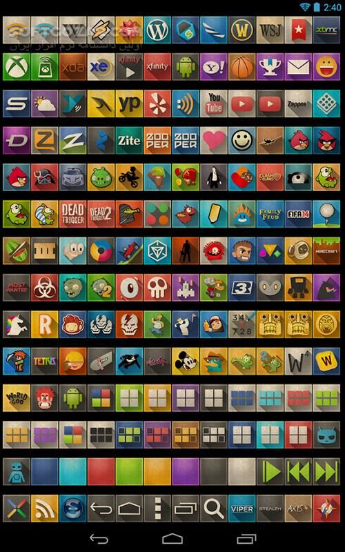 دانلود Axis 4.5.3 for Android +4.0 - دانلود 1400 آیکون برای اندروید - سافت گذر